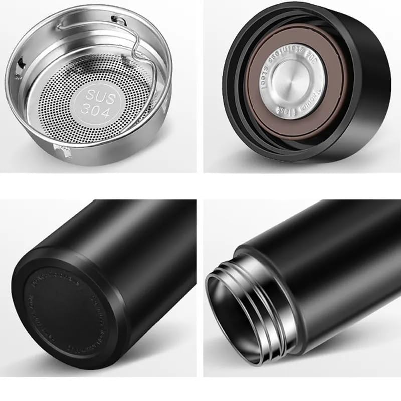 Smart Termosz LED Kijelzővel – 500ml, Dupla Szigetelés