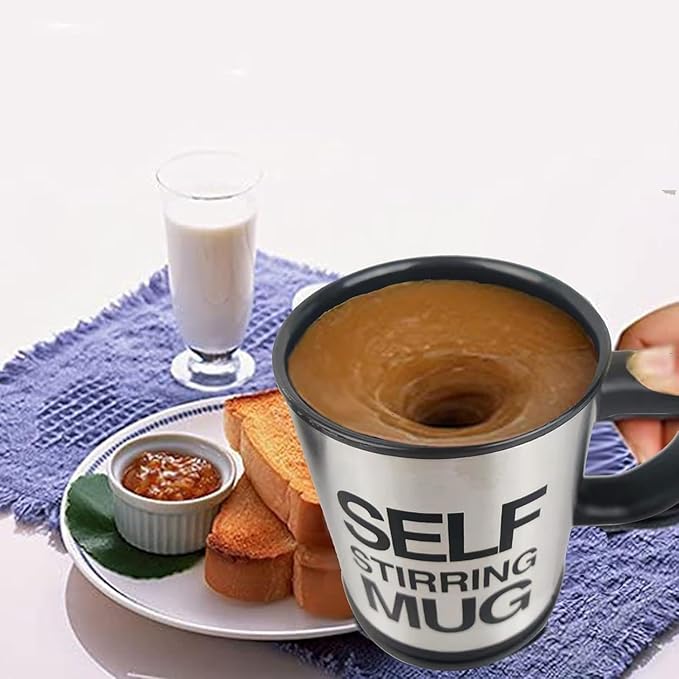 Önkeverős bögre – SELF STIRRING MUG