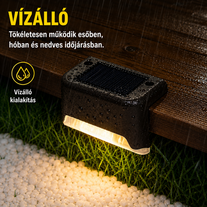 Napelemes lámpaszett – INGYENES energia a kerted számára