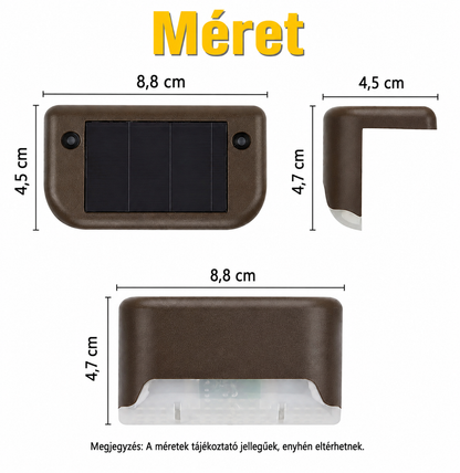 Napelemes lámpaszett – INGYENES energia a kerted számára
