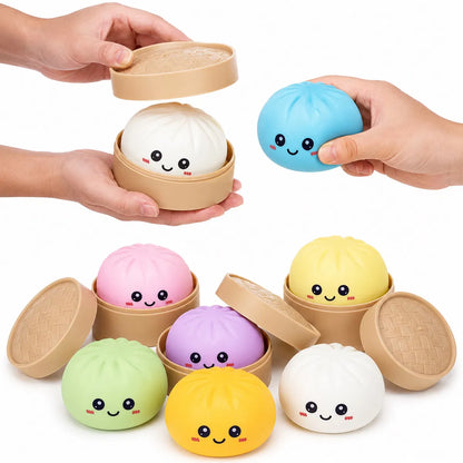 Stresszoldó Gömböc Squishy – Tökéletesen Formázható, Azonnali Megnyugtató Hatás