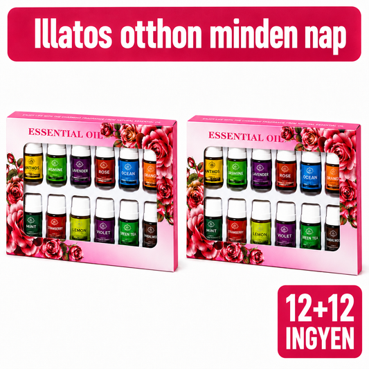 12 Illóolaj – néhány cseppel a levegő friss lesz