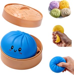 Stresszoldó Gömböc Squishy – Tökéletesen Formázható, Azonnali Megnyugtató Hatás