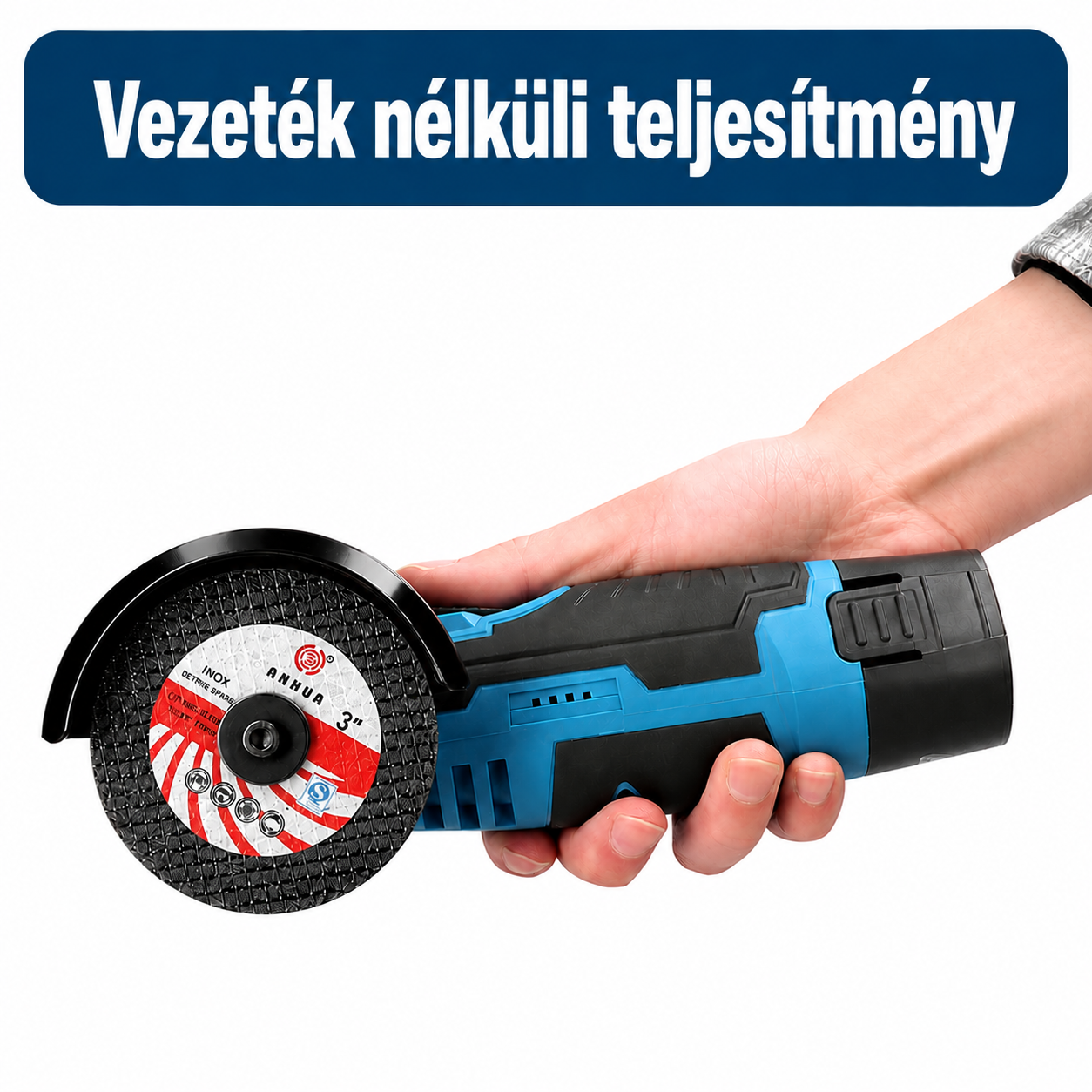A Mini Flex, Amely Minden Fémet Elvág, Vezeték Nélkül