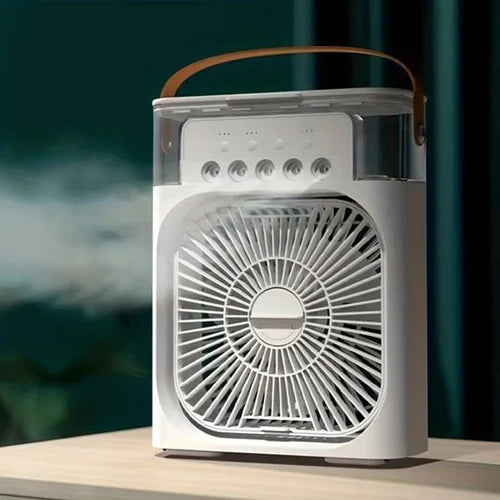 Mini léghűtő USB 3 sebességgel, aromaterápiával és permetezéssel – ideális irodába és hálószobába