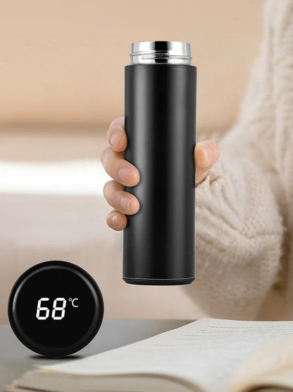 Smart Termosz LED Kijelzővel – 500ml, Dupla Szigetelés