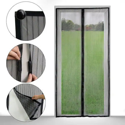 Mágneses Szúnyogháló Ajtóra – Friss Levegő, Szúnyogok Nélkül