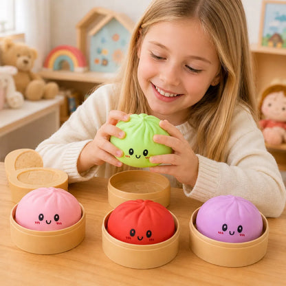 Stresszoldó Gömböc Squishy – Tökéletesen Formázható, Azonnali Megnyugtató Hatás