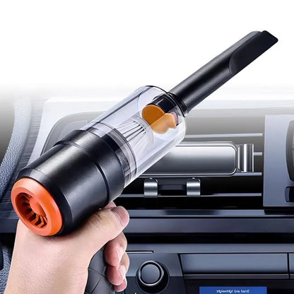 Hordozható Mini Porszívó Vezeték Nélkül – Mindenhova Elfér, USB-ről Töltődik, Mindig Kéznél