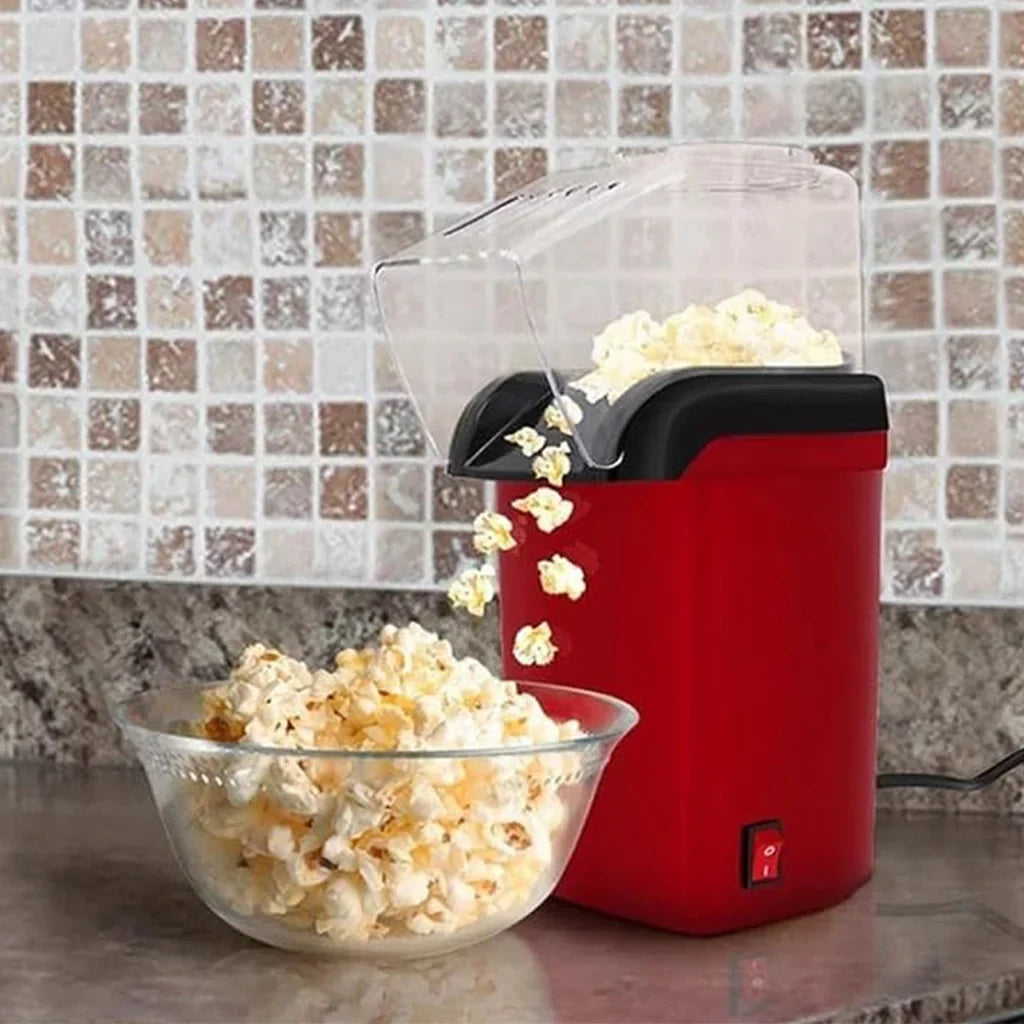 Forrólevegős Popcorn Készítő – Olaj Nélkül, 2 Perc Alatt Kész, 98% Kipattant Szemek