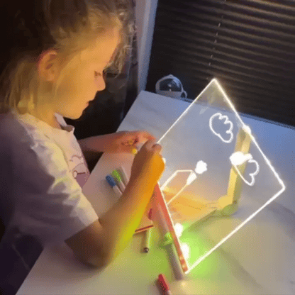 LED-es rajztábla