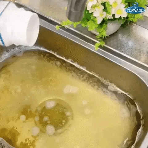 Lefolyócső tisztító por