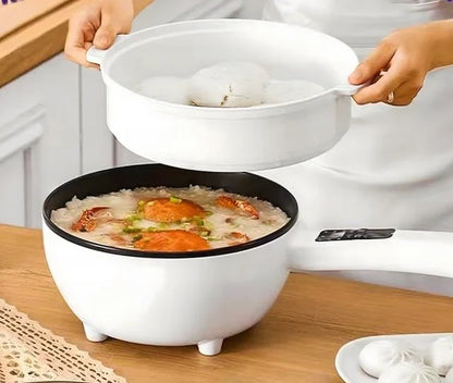 Intelligens elektromos serpenyő 3L – főz, süt és egyenletesen készít